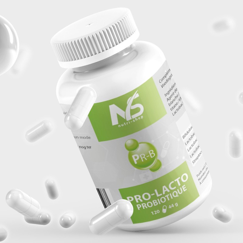 Pro-Lacto Probiotique 5 souches probiotiques Nutri-Shop