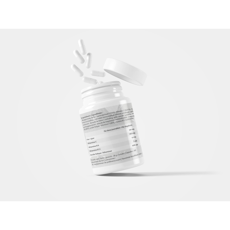 Fer-complex vit C B6 B12 Nutir-Shop