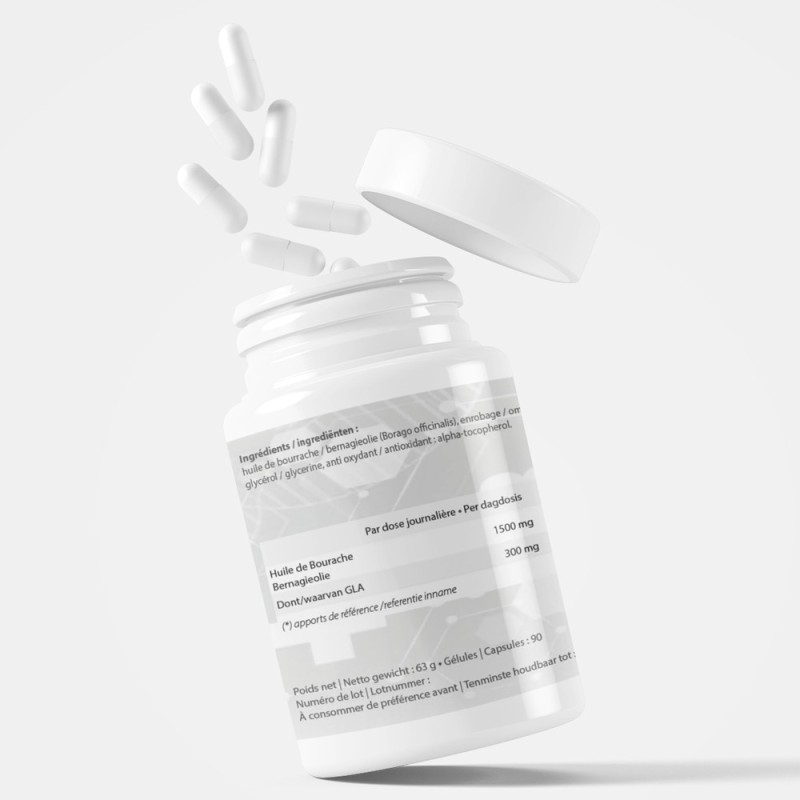 Huile de Bourrache 500 Nutri-Shop