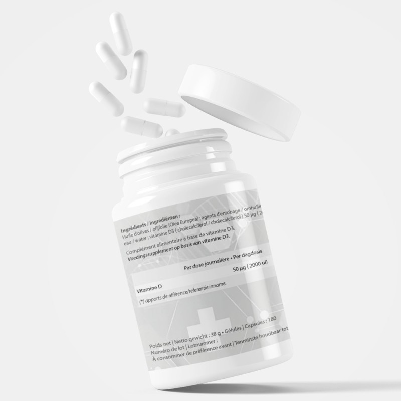 Vitamine D 2000 UI  Nutri-shop