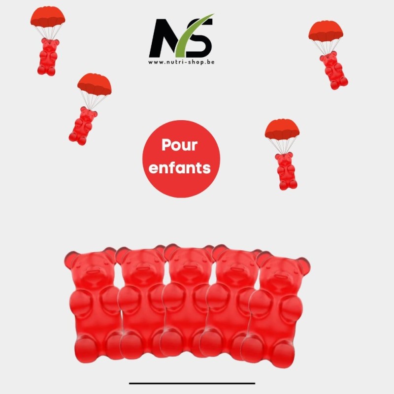 Ourson D-vitamine 400 ui vitamine D3 (pour enfants)