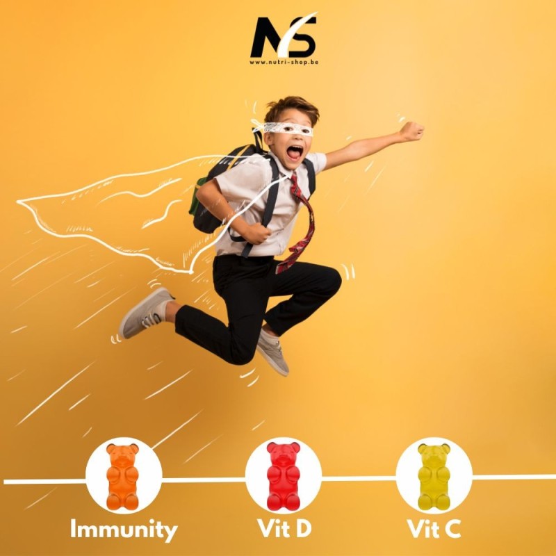 Oursons vitamine C 250 mg vit C  (pour enfants)