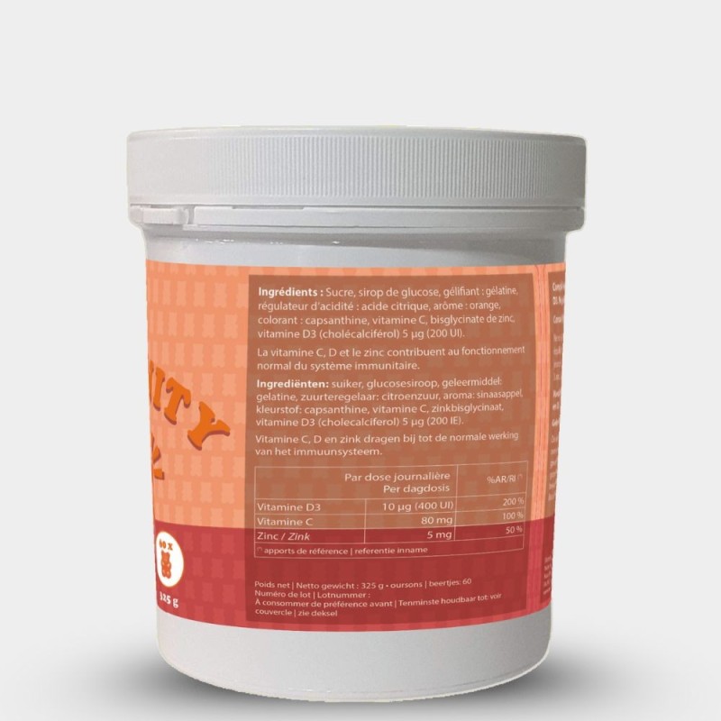 Oursons immunity (pour enfants)