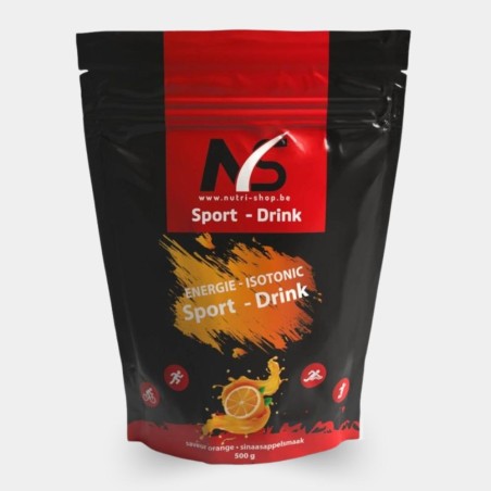 Sport drink énergie isotonic orange 500 gr