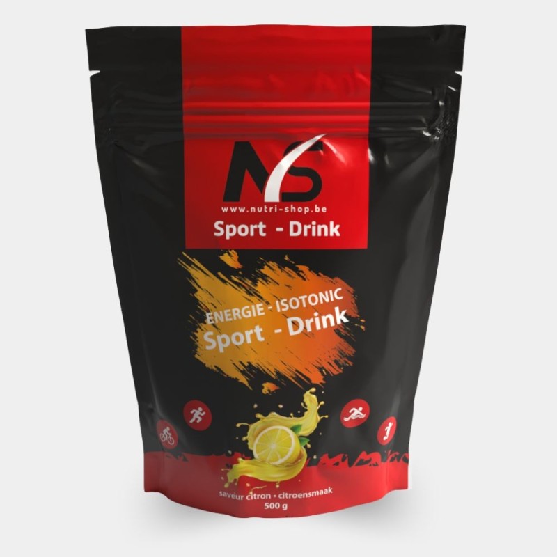 Sport drink énergie isotonic citron 500 gr