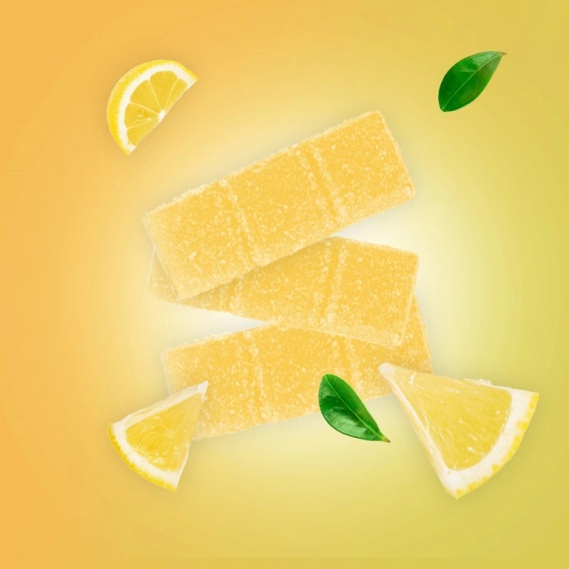 Pâtes de fruits énergétiques 8 x 25 gr Citron