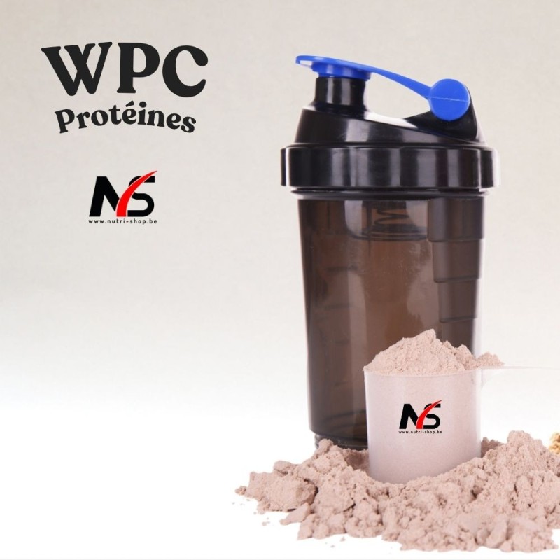 Whey fraise Protéines WPC 0.9 kg