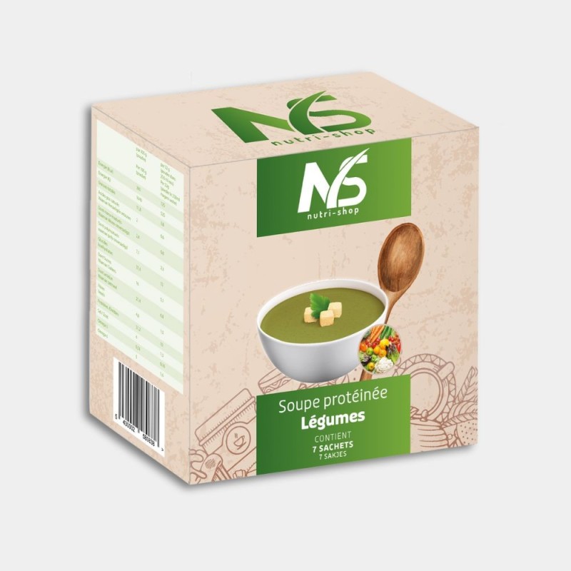 Soupes protéinées légumes 7 sachets