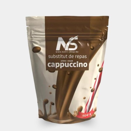 Shake Cappuccino Protéiné Substitut Repas Sachet 500 gr
