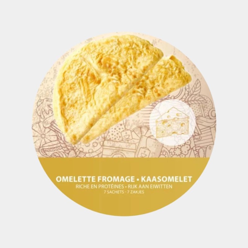 Omelettes protéinées saveur fromage 7 sachets
