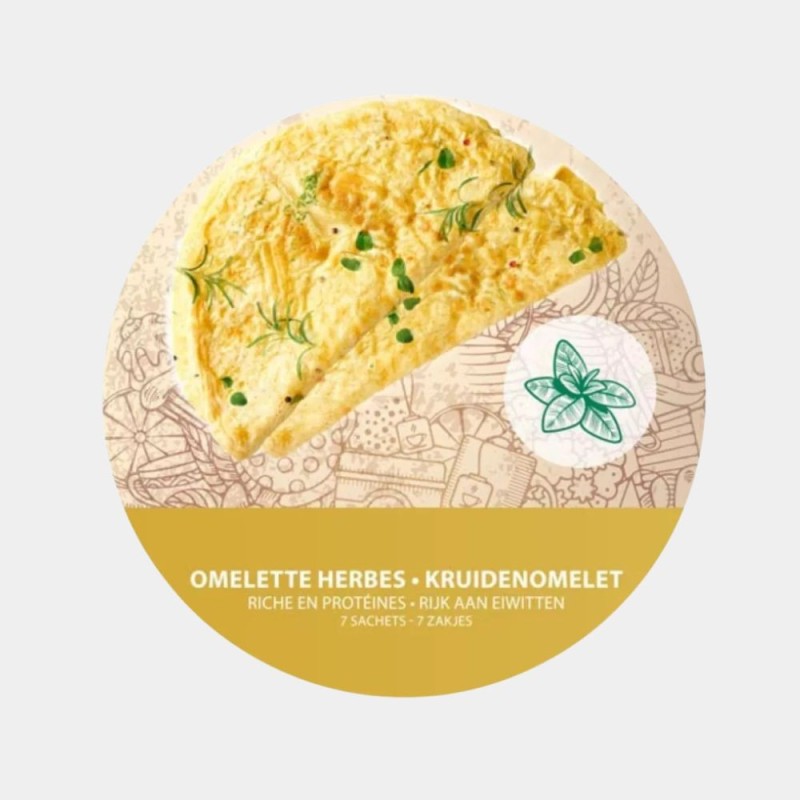 Omelettes protéinées saveur  fines herbes 7 sachets