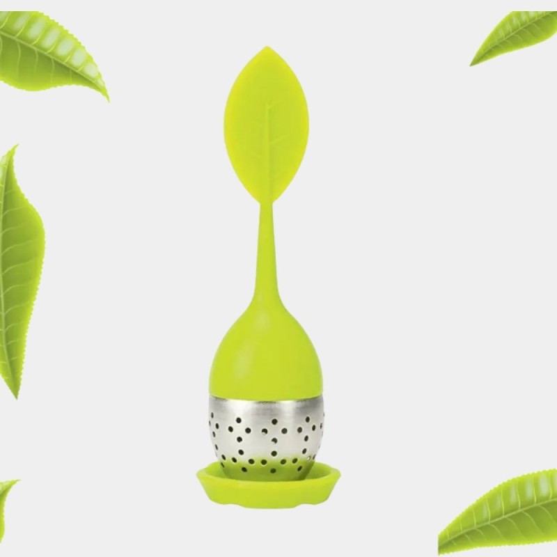 Boule à  thé de couleur vert Nutri-shop