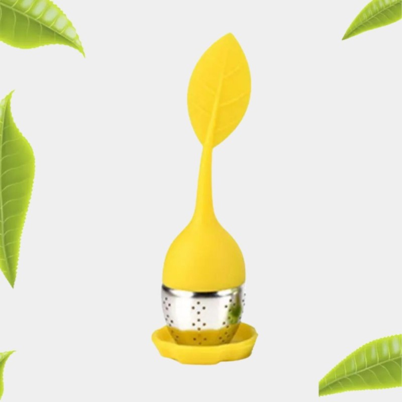 Boule à  thé de couleur jaune Nutri-shop